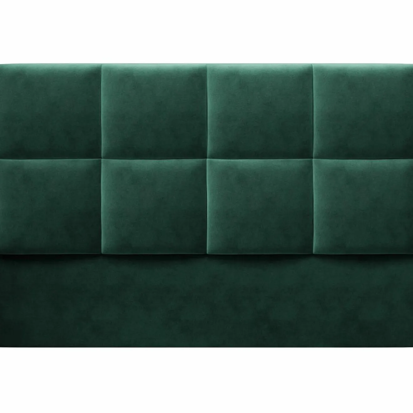 Sale Mazzini Sofas Tête de lit en Velours Begonia vert bouteille - 180 cm