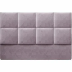 Sale Mazzini Sofas Tête de Lit en Velours Begonia lavande - 140x120 cm