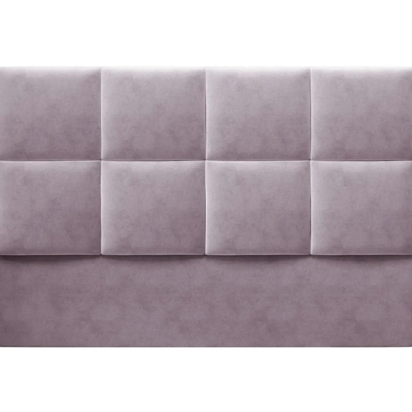 Mazzini Sofas Tête de lit en Velours Begonia lavande - 160x120 cm