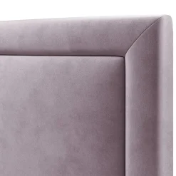 Mazzini Sofas Tête de lit en velours Primevère lavande - 200x120 cm