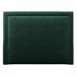New Mazzini Sofas Tête de Lit en Velours Primevere vert bouteille - 160x120 cm