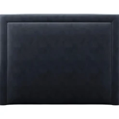 Mazzini Sofas Tête de lit En Velours Primevere bleu foncé - 200x10x120 cm