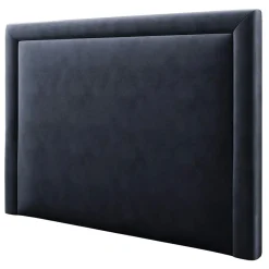 Mazzini Sofas Tête de lit En Velours Primevere bleu foncé - 200x10x120 cm