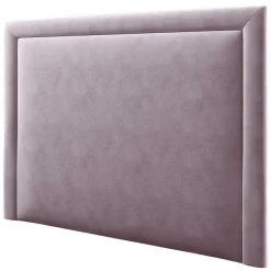 Mazzini Sofas Tête de lit en Velours Primevere lavande - 160x34x47 cm