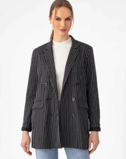 Femme Indies Veste Amance rayure noire