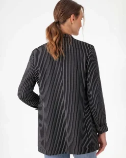 Femme Indies Veste Amance rayure noire