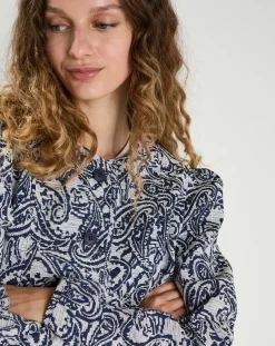 Femme The Korner Veste Anais bleue