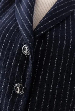 Femme Bleu Blanc Rouge Veste Aston bleu