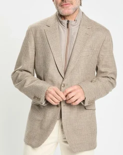 Homme Hackett London Veste avec parement amovible beige
