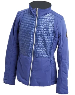 Hot Duvillard Veste bi-matière Miage cobalt