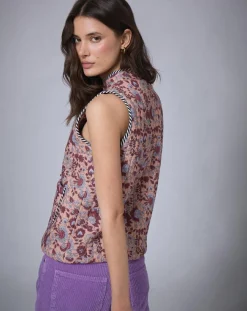 Femme Manoush Veste Bohemian Hindi camel