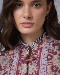 Femme Manoush Veste Bohemian Hindi camel