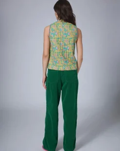 Femme Manoush Veste Bohemian Hindi kaki