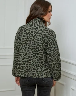New L'Armoire de Suzette Veste Coralie kaki
