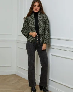 New L'Armoire de Suzette Veste Coralie kaki