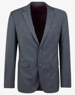 Homme Comptoir GL Veste de costume en Laine mélangée Meda Vume grise