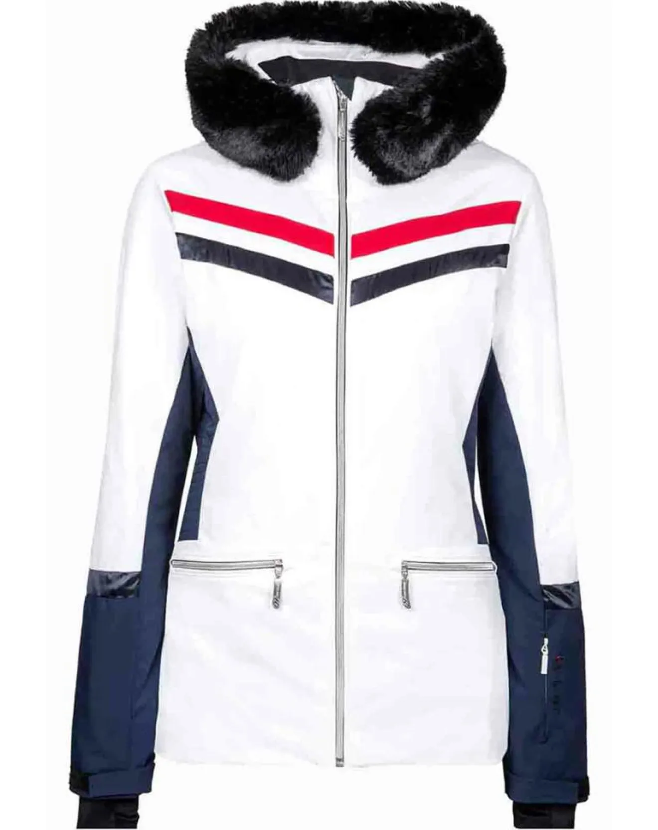 Sale Duvillard Veste de Ski Alicia Ff blanche