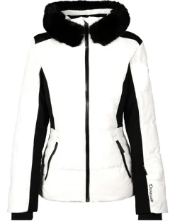 Femme Duvillard Veste de Ski Cecile Ff blanche