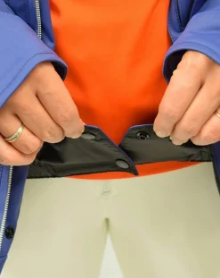 Discount Duvillard Veste de Ski Aneto col fausse fourrure cobalt