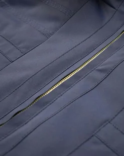 Discount Duvillard Veste de Ski Aneto col fausse fourrure cobalt