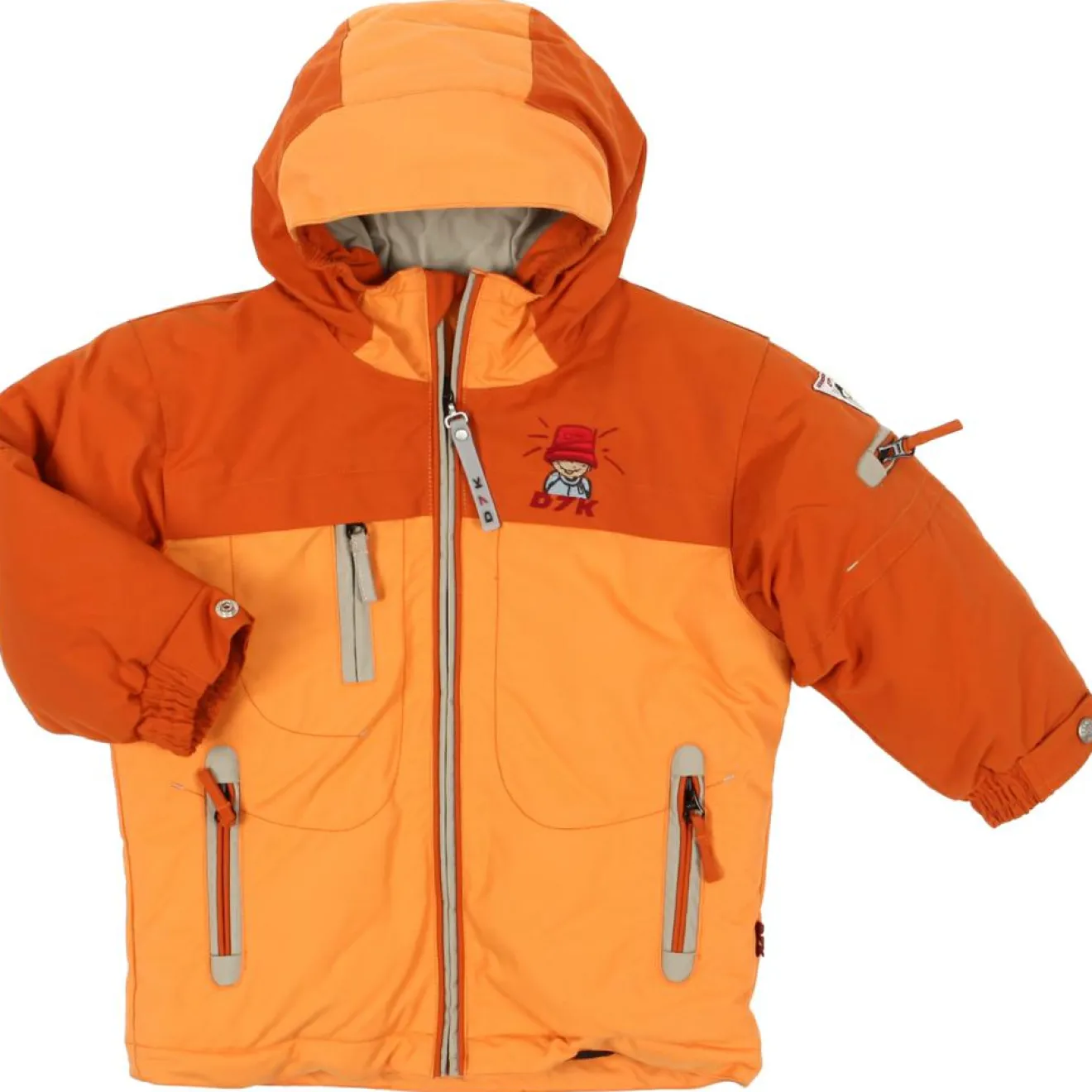 Enfant Degré 7 Veste de Ski Bob orange