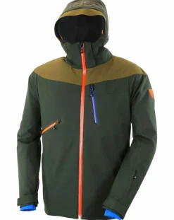 Homme Degré 7 Veste de Ski Brevent kaki
