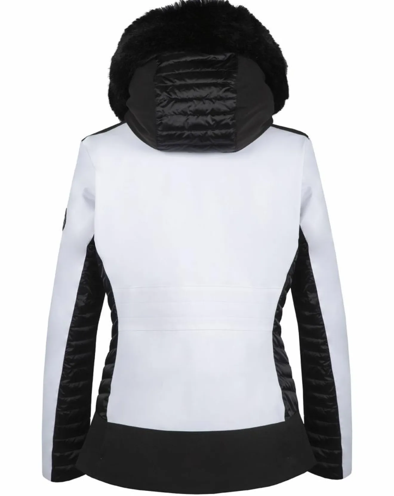 Femme Duvillard Veste de ski Camille Ff blanc/noir
