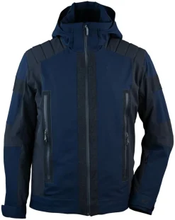 Homme Duvillard Veste de ski Charvet bleu marine