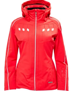 Clearance Duvillard Veste de ski Cluse rouge