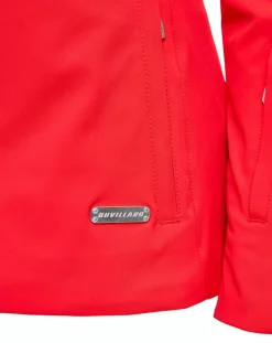 Clearance Duvillard Veste de ski Cluse rouge