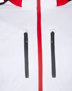 Sale Duvillard Veste de ski Droites rouge/blanc