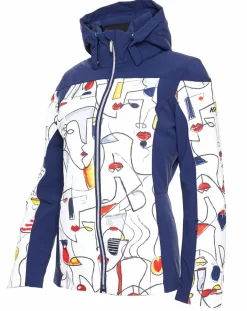 Online Duvillard Veste de ski Ecandies bleue