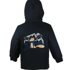 Enfant Degré 7 Veste de ski Fox bleu foncé