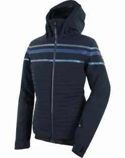 Femme Degré 7 Veste de Ski Loriaz bleu foncé