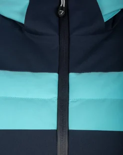 Femme Degré 7 Veste de ski Manti bleue