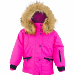 Hot Degré 7 Veste de ski Mellow col fausse fourrure fuchsia