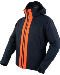 New Degré 7 Veste de ski Miage bleu foncé/orange