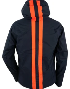 New Degré 7 Veste de ski Miage bleu foncé/orange