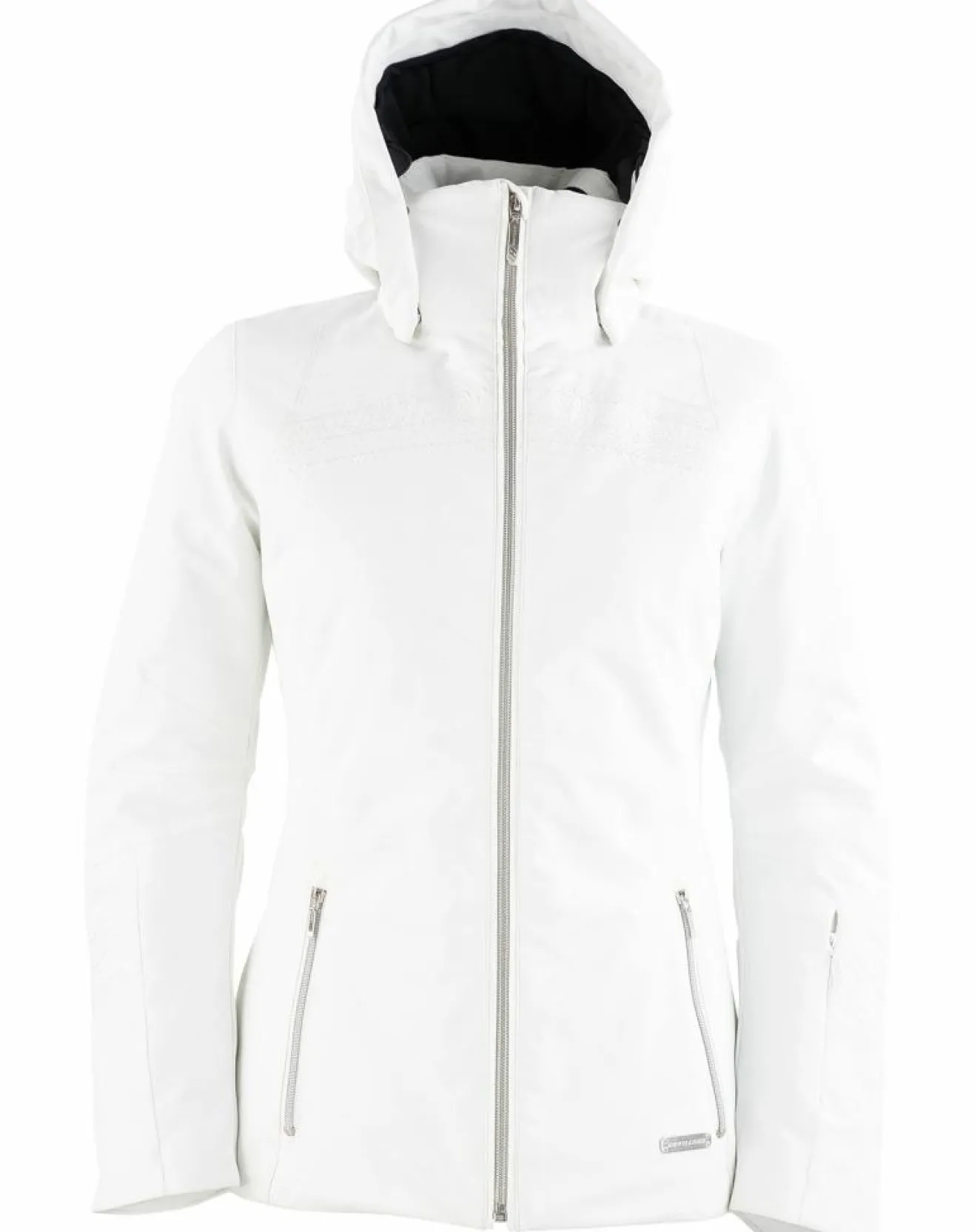 Femme Duvillard Veste de ski Olle blanche