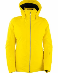 Femme Duvillard Veste de ski Penia jaune