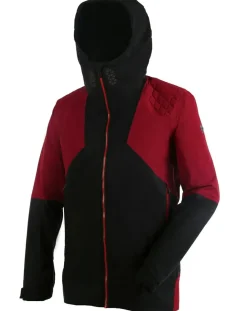 Homme Degré 7 Veste de ski Spencer noir/rouge