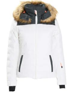 Femme Degré 7 Veste de ski Traqui blanche