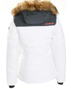 Femme Degré 7 Veste de ski Traqui blanche