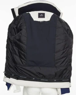 New Duvillard Veste de ski Villard écru/bleu marine