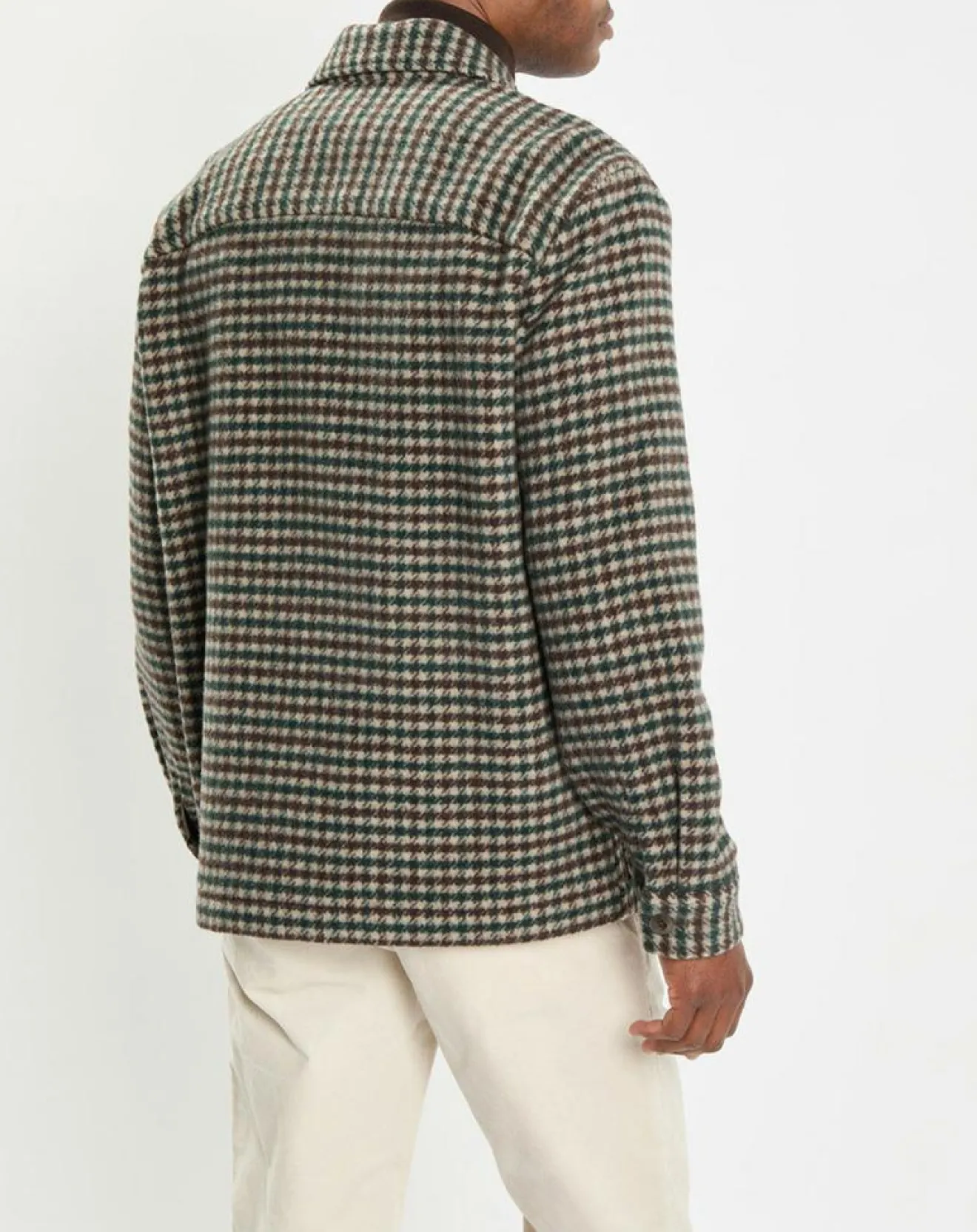 Homme Marc O'Polo Veste de travail en Laine mélangée Manteco multicolore