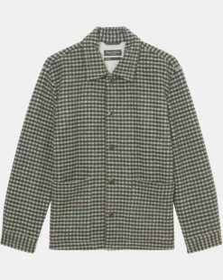 Homme Marc O'Polo Veste de travail en Laine mélangée Manteco multicolore