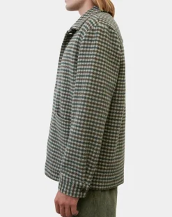 Homme Marc O'Polo Veste de travail en Laine mélangée Manteco multicolore