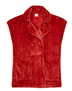 New Le Chat Veste d'intérieur en peluche flanelle Essentiel tomette