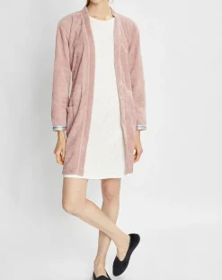 Femme Le Chat Veste d'intérieur Endouceur rose