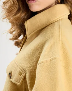 Femme Billabong Veste douce Shaket jaune